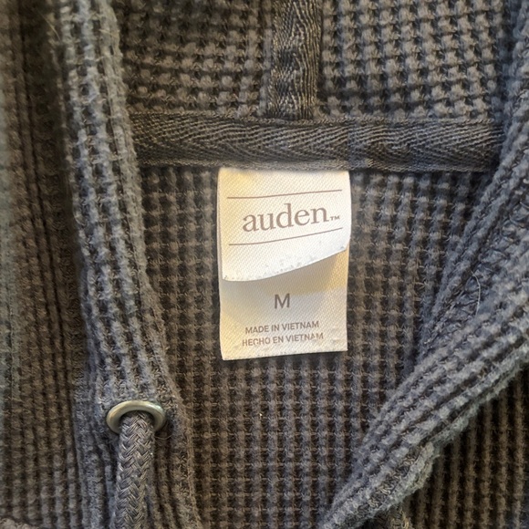 Auden Charcoal Waffle Knit Hoodie - Picture 2 of 4